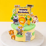 Safari Cake 6" - Designer Cakes - Jyu Pastry Art - - Eat Cake Today - Birthday Cake Delivery - KL/PJ/Malaysia