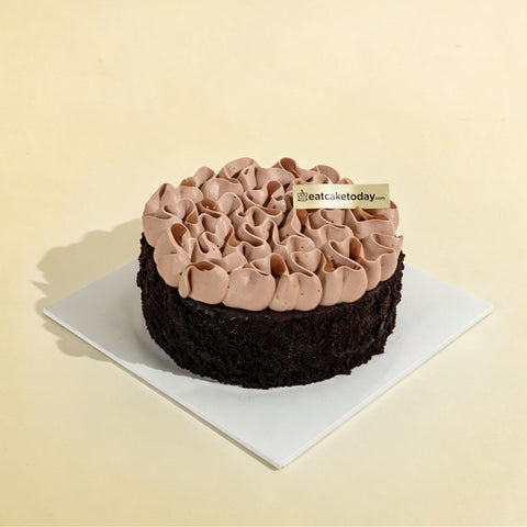 Salted Caramel Drizzle Chocolate Cake 6" - Chocolate Cakes - Texture by C3 Lab (PO) - - Eat Cake Today - Birthday Cake Delivery - KL/PJ/Malaysia