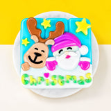 Santa & Reindeer Jelly Cake - Jelly Cakes - Jerri Home - - Eat Cake Today - Birthday Cake Delivery - KL/PJ/Malaysia