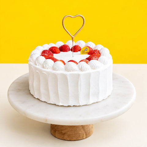 Snow Red Cake - Sponge Cakes - RE Birth Cake - - Eat Cake Today - Birthday Cake Delivery - KL/PJ/Malaysia