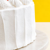 Snow Red Cake - Sponge Cakes - RE Birth Cake - - Eat Cake Today - Birthday Cake Delivery - KL/PJ/Malaysia