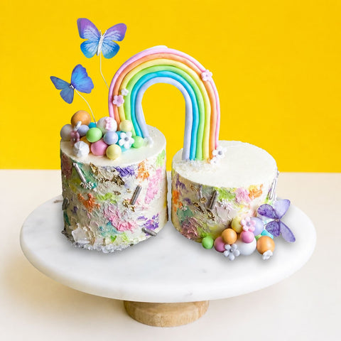 Somewhere Over The Rainbow Cake - Designer Cakes - The Buttercake Factory - - Eat Cake Today - Birthday Cake Delivery - KL/PJ/Malaysia