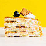Speculoos Cookie Mille Crepe Cake 8" - Crepe Cakes - Cake Hub - - Eat Cake Today - Birthday Cake Delivery - KL/PJ/Malaysia