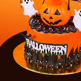 Spooky Halloween Pumpkin - Halloween 2024 - Eats and Treats Bakery - - Eat Cake Today - Birthday Cake Delivery - KL/PJ/Malaysia