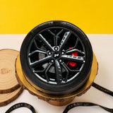 Sport Car Tyre Theme Cake 6 inch - Vegan Cakes - Junandus - - Eat Cake Today - Birthday Cake Delivery - KL/PJ/Malaysia