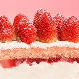Strawberry Bouquet Cake - Fruit Cakes - Ice Monster - - Eat Cake Today - Birthday Cake Delivery - KL/PJ/Malaysia