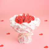 Strawberry Bouquet Cake - Fruit Cakes - Ice Monster - - Eat Cake Today - Birthday Cake Delivery - KL/PJ/Malaysia
