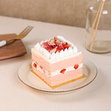 Strawberry Lychee Cake 3 inch - Fruit Cakes - Ice Monster - - Eat Cake Today - Birthday Cake Delivery - KL/PJ/Malaysia