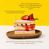 Strawberry Victoria Chiffonge® - Vegan Cakes - Junandus - - Eat Cake Today - Birthday Cake Delivery - KL/PJ/Malaysia