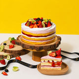 Strawberry Victoria Vegan Naked Cake - Healthy Cakes - Junandus - - Eat Cake Today - Birthday Cake Delivery - KL/PJ/Malaysia