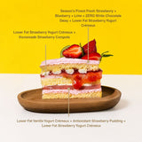 Strawberry Victoria Vegan Naked Cake - Healthy Cakes - Junandus - - Eat Cake Today - Birthday Cake Delivery - KL/PJ/Malaysia