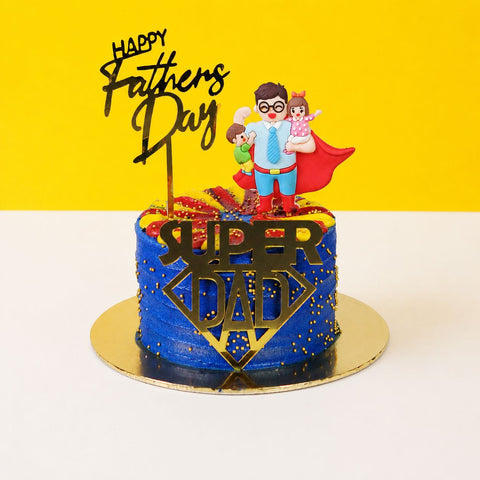 Superdad Cake - Father's Day Cakes 2025 - Eats and Treats Bakery - - Eat Cake Today - Birthday Cake Delivery - KL/PJ/Malaysia
