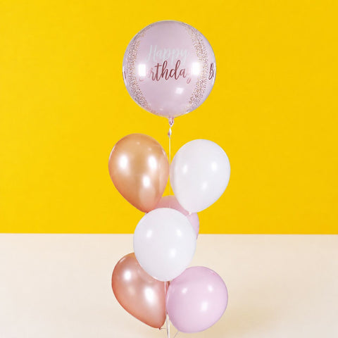 Sweetheart Birthday Balloons 7 pieces - Balloons - Happy Balloon Shop - - Eat Cake Today - Birthday Cake Delivery - KL/PJ/Malaysia