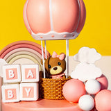 Teddy Bear Girl Theme Cake 6 inch - Vegan Cakes - Junandus - - Eat Cake Today - Birthday Cake Delivery - KL/PJ/Malaysia