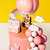 Teddy Bear Girl Theme Cake 6 inch - Vegan Cakes - Junandus - - Eat Cake Today - Birthday Cake Delivery - KL/PJ/Malaysia