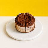 Tiramisu Mille Crepe Cake - Crepe Cakes - Bite Sensation Bakehouse - - Eat Cake Today - Birthday Cake Delivery - KL/PJ/Malaysia