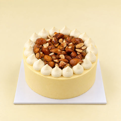 Tiramisu with Caramelized Almond Cake 5" - Sponge Cakes - Ice Monster - - Eat Cake Today - Birthday Cake Delivery - KL/PJ/Malaysia