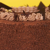 Triple Chocolate Cake 6" - Moist Sponge Cake - Ice Monster - - Eat Cake Today - Birthday Cake Delivery - KL/PJ/Malaysia