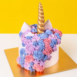 Unicorn Designer Cake 6 inch - Vegan Cakes - Junandus - - Eat Cake Today - Birthday Cake Delivery - KL/PJ/Malaysia