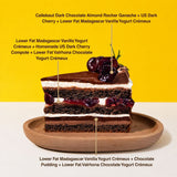 Valrhona Black Forest Chocolate Chiffonge Cake - Healthy Cakes - Junandus - - Eat Cake Today - Birthday Cake Delivery - KL/PJ/Malaysia