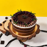 Valrhona Black Forest Chocolate Chiffonge Cake - Healthy Cakes - Junandus - - Eat Cake Today - Birthday Cake Delivery - KL/PJ/Malaysia
