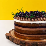 Valrhona Black Forest Chocolate Chiffonge Cake - Healthy Cakes - Junandus - - Eat Cake Today - Birthday Cake Delivery - KL/PJ/Malaysia