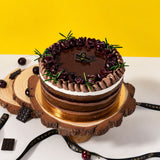 Valrhona® Black Forest Chocolate Chiffonge® - Vegan Cakes - Junandus - - Eat Cake Today - Birthday Cake Delivery - KL/PJ/Malaysia