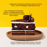 Valrhona® Black Forest Chocolate Chiffonge® - Vegan Cakes - Junandus - - Eat Cake Today - Birthday Cake Delivery - KL/PJ/Malaysia