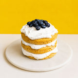 Vanilla Baby Smash Cake 6" - Buttercakes - Cuddly Confectioner - - Eat Cake Today - Birthday Cake Delivery - KL/PJ/Malaysia