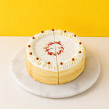 Vanilla Mille Crepe Cake - Crepe Cakes - Bite Sensation Bakehouse - - Eat Cake Today - Birthday Cake Delivery - KL/PJ/Malaysia