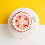Vintage Cherry Cake - Designer Cakes - Cake Hub - - Eat Cake Today - Birthday Cake Delivery - KL/PJ/Malaysia