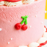 Vintage Cherry Cake - Designer Cakes - Cake Hub - - Eat Cake Today - Birthday Cake Delivery - KL/PJ/Malaysia
