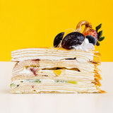 Wonder Fruits Mille Crepe Cake 8" - Crepe Cakes - Cake Hub - - Eat Cake Today - Birthday Cake Delivery - KL/PJ/Malaysia