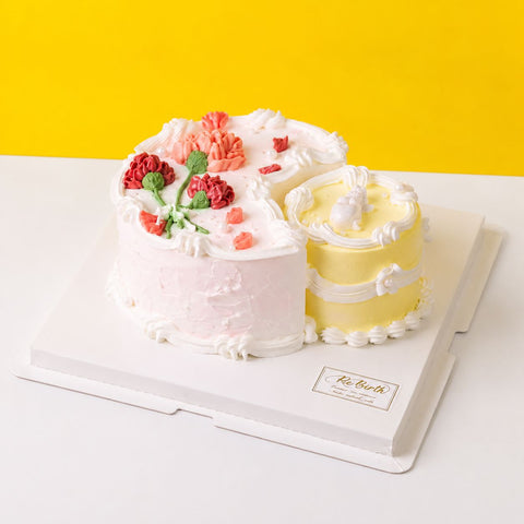 Xin Yue 馨月 6" - MDAY2026 - RE Birth Cake - - Eat Cake Today - Birthday Cake Delivery - KL/PJ/Malaysia