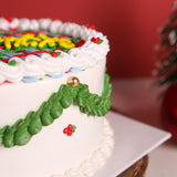 X'mas Cake 6" - Sponge Cakes - Jyu Pastry Art - - Eat Cake Today - Birthday Cake Delivery - KL/PJ/Malaysia