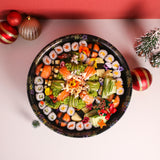 X’mas Tree Sushi Grazing Box - Rice - Washoku Japanese Restaurant - - Eat Cake Today - Birthday Cake Delivery - KL/PJ/Malaysia