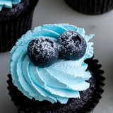 12 Pieces of Blueberry Chocolate Cupcakes - Cupcakes - Bee Homemade Treats - - Eat Cake Today - Birthday Cake Delivery - KL/PJ/Malaysia