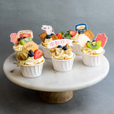 12 pieces of Mid Autumn Fruits Cupcakes - Cupcakes - Cake Lab - - Eat Cake Today - Birthday Cake Delivery - KL/PJ/Malaysia