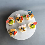 12 pieces of Mid Autumn Fruits Cupcakes - Cupcakes - Cake Lab - - Eat Cake Today - Birthday Cake Delivery - KL/PJ/Malaysia