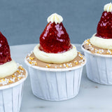 12 Pieces of Strawberry Santa Cupcakes - Cupcakes - Baker's Art - - Eat Cake Today - Birthday Cake Delivery - KL/PJ/Malaysia