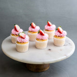12 Pieces of Strawberry Vanilla Cupcakes - Cupcakes - Bee Homemade Treats - - Eat Cake Today - Birthday Cake Delivery - KL/PJ/Malaysia