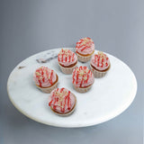 12 Pieces of Strawberry White Chocolate Cupcakes - Cupcakes - Sweet Sensation - - Eat Cake Today - Birthday Cake Delivery - KL/PJ/Malaysia