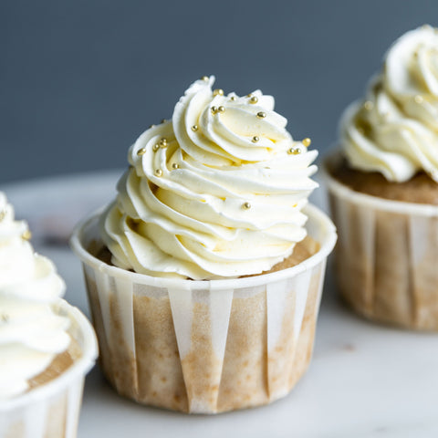 12 pieces of Vegan Vanilla Cupcake - Cupcakes - Edwina's Cakeaway - - Eat Cake Today - Birthday Cake Delivery - KL/PJ/Malaysia