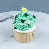 16 Pieces of Christmas Tree Cupcake - Cupcakes - Kinmen Patisserie - - Eat Cake Today - Birthday Cake Delivery - KL/PJ/Malaysia