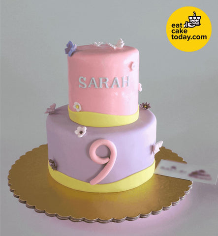 2-Tier Fondant Cake (Customized) - Customized Cakes - Eat Cake Today - Cake Delivery from Malaysia's Best Bakers - - Eat Cake Today - Birthday Cake Delivery - KL/PJ/Malaysia
