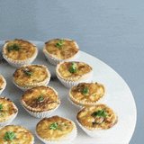 25 pieces of Mini Assorted Quiche - Pastry - Petiteserie Desserts - - Eat Cake Today - Birthday Cake Delivery - KL/PJ/Malaysia