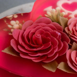 3D Flower Heart Shape Jelly Cake 8" - Jelly Cakes - Sue Jelly Cake & Deli - - Eat Cake Today - Birthday Cake Delivery - KL/PJ/Malaysia
