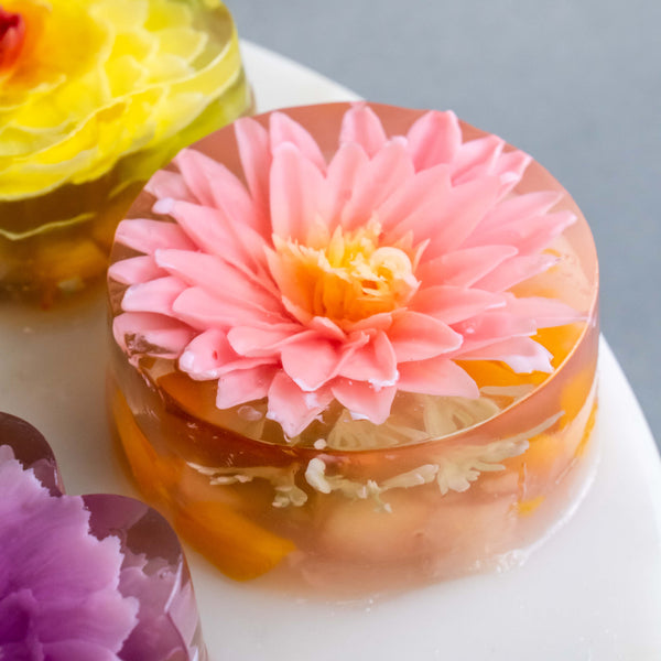 3D Flower Fruit Cocktail Jelly Cakes Online Jelly Cake Delivery KL