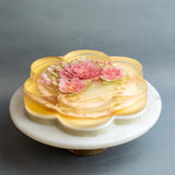 3D Oriental Sakura Peony Flowers Jelly Cake 8" - Jelly Cakes - Sue Jelly Cake & Deli - - Eat Cake Today - Birthday Cake Delivery - KL/PJ/Malaysia