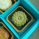 4 pieces of Assorted Lava Mooncake Gift Box - Mooncake - Mr & Mrs Brownie - - Eat Cake Today - Birthday Cake Delivery - KL/PJ/Malaysia